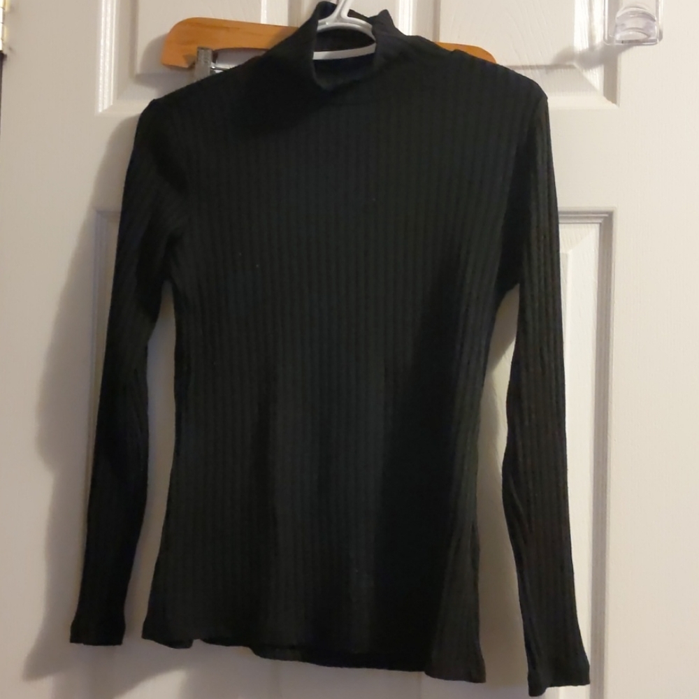Black turtleneck